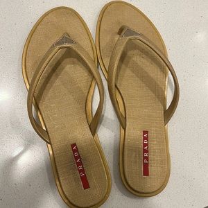 Prada Flip Flops